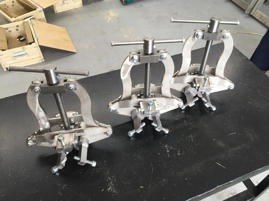 Произведена отгрузка пяти комплектов трехточечных центраторов TEK-ЦТР-170