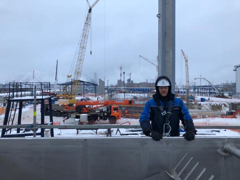 Завершились работы по сборке и сварке флотаторов на Омском НПЗ