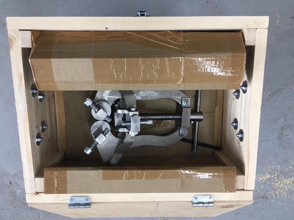 Произведена отгрузка пяти комплектов трехточечных центраторов TEK-ЦТР-170