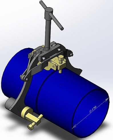 Трехточечный центратор TЭKK.3Т170
