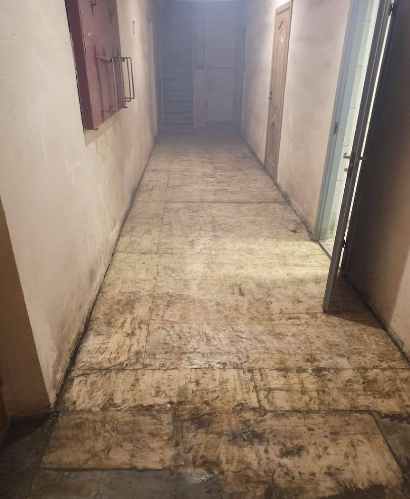 Ремонт полов корпусов в АО "НИИЭФА" 